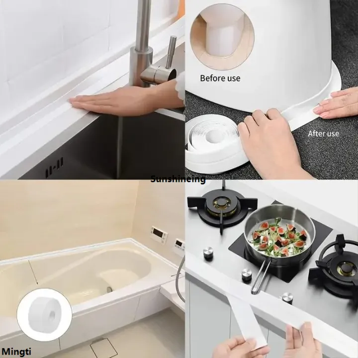 Sex!%202025%20Color%20PVC%20Mingti1%20Roll%20Waterproof%20White%20Self-Adhesive%20Tape%20-%20Perfect%20for%20Bathroom,%20Sink%20Kitchen%20-%20Super%20Sticky%20-%20Image%205