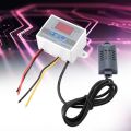 Durable XH-W3005 Digital Hygrometer 0~99%RH LCD Display Humidity Controller Humidistat Switch 12V Humidity Sensor Industrial Use. 