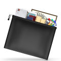 Fireproof Waterproof Document Bag File Money Safe Box Secret File Protect Pouch. 