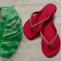 Women Flat Slippers - Girls flip flops slippers - ladies casual slipper. 