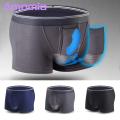 Soft Boxer Briefs Men's Boxers Bulge Support U Convex Bulge Separated No Constraint Breathable Honeycomb Mesh Moisture-wicking Daily Underpants Underwear Men Boxers Underwear. 