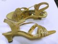 Women's Heel Saldles Gold 916. 