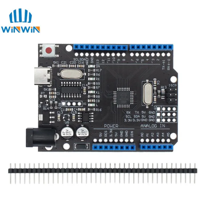 Uno%20R3%20Ch340gmega328p%20Smd%20Chip%2016mhz%20For%20Arduino%20Uno%20R3%20Development%20Board%20Usb%20Cable%20Atega328p%20One%20Set%20-%20Image%203