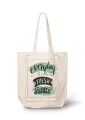 Tote Bag With Zipper and Inside Pocket For Women 100% Eco Friendly Stylish New Trend. 