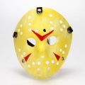 【HUT】 Movie Hockey Mask Jason Voorhees Friday The 13Th Horror Scary Mask Halloween Party Cosplay Masks For Adult Men Halloween Gift. 