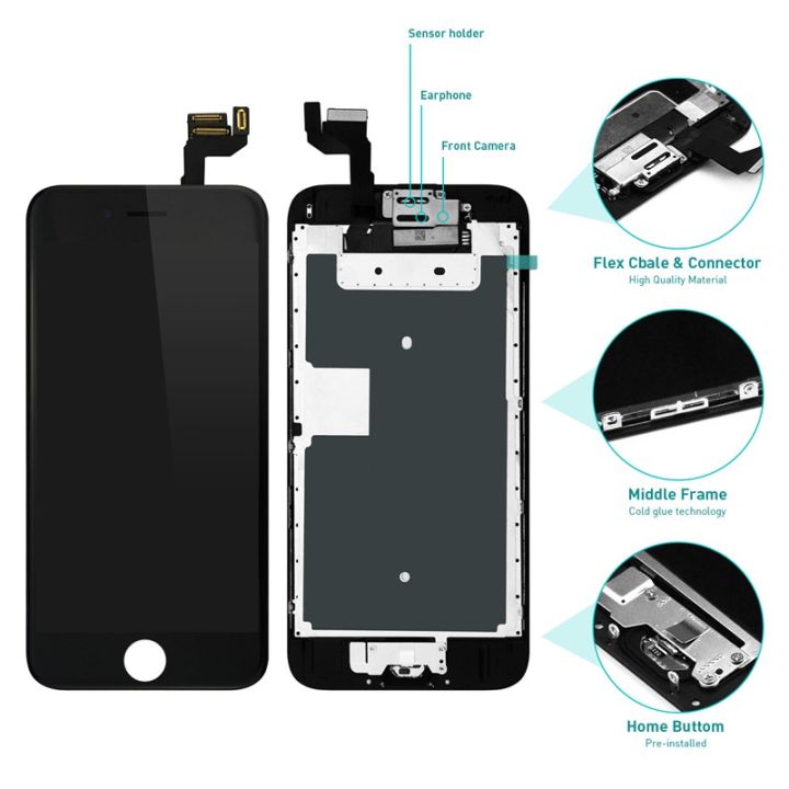 Complete%20LCD%20For%20iPhone%205%205S%205C%206%206S%207%208%20Plus%20Touch%20Screen%20Display%20Digitizer%20Full%20Assembly%20+Camera%20Grade%20-%20Image%208