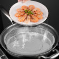 Stainless Steel Food Steamer Rack Basket Pressure Cooker Steamer Basket With Handle Steaming Grid Drain Drainer Cooking Utensils 1Pcs. 
