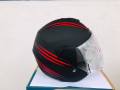 U.P.Co Levo Motor Black Red Matt Bike Helmet SLS Certified. 
