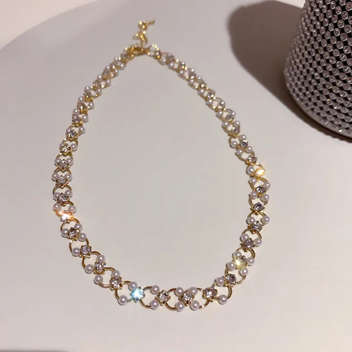 New%20Korea%20Fashion%20Choker%20Necklace%20Inlaid%20Rhinestone%20Pearl%20Necklace%20Women%20Jewelry%20Sunlight%20Mall%20-%20Image%205