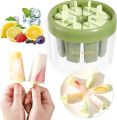 Ice Cream Molds Reusable Popsicle Mold Set 8 Pieces Homemade. 