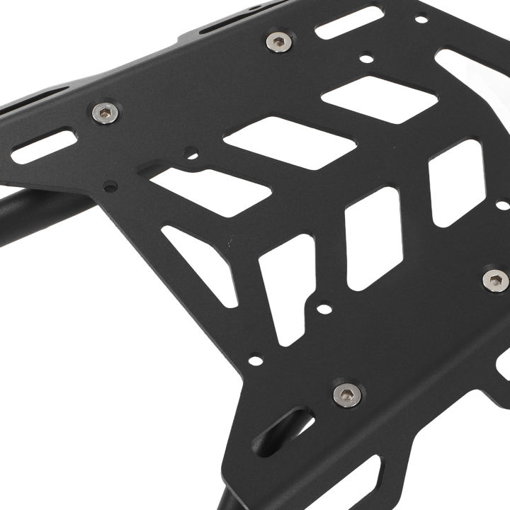 Motorcycle Polyethyene Rear Racks Motorcycle Luggage Rack Hollow Out Practical Rear Luggage Rack for ...