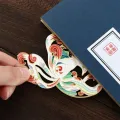 Creative Tassel Book Markers Cute Hollow Pendant Bookmark Vintage Chinese Style Fringed Book. 