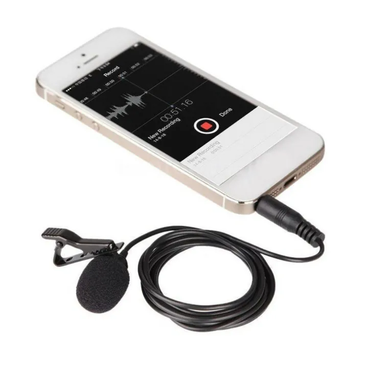 Mic%203.5mm%20Jack%20Tie%20Clip%20PC%20Laptop%20Mobile%20Phone%20Recording%20Clip-on%20Lavalier%20External%20Microphone%20-%20Image%204