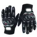 Bike Motorcycle Full Gloves Black. 