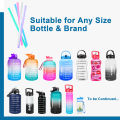 Quifit Straw Length 27cm For Water Bottle 450ml 1l 1.3l 2l 2.2l 3.78l 3.8l. 