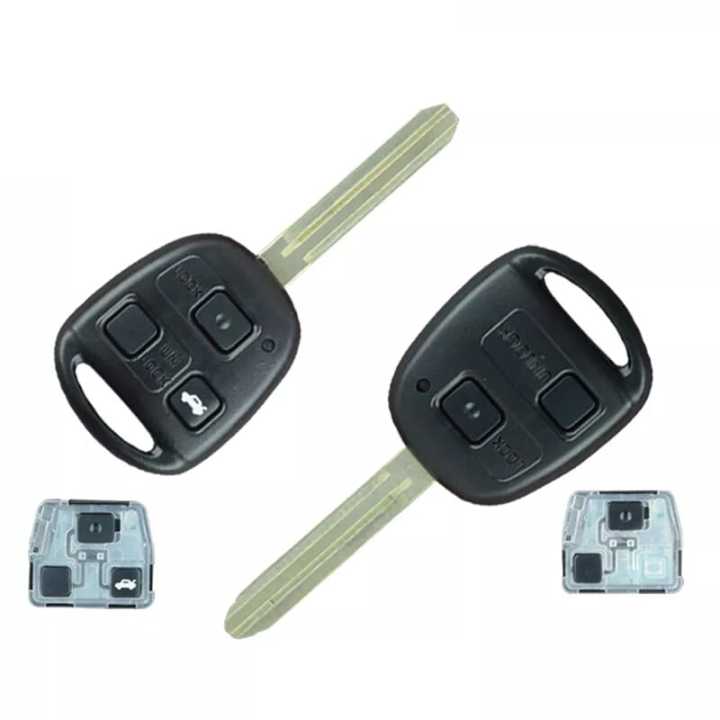 Toyota Vehicle Lock Unlock Remote With Key | Daraz.lk
