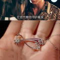 JENL F4 Thailand: Boys Over Flowers Same Style Necklace Star Pendant Clavicle Chain Silver Plated Necklace. 
