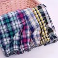 man underwear men Men's Shorts Pocket Beach Pants Casual Plaid Cotton Shorts Arroyo мужское нижнее белье. 