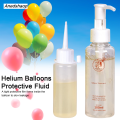 Anedshaop 50ml 100ml With Pump Home Party Slight Fragrance Eco Friendly Extend Floating Time Helium Balloons Protective Fluid Professional. 