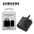 Samsung 25w Mobile Super Fast Charger 3 Pin Free type-c to type-c A05s A05 F34 M34 F54 A24 F14 M54 A54 A34 M14 A14 F04 M04 A04E A04S A04 M13 A53 A33 M33 M21 Supporting Adapter. 