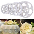 7 Pcs Peony Petal Flower Cake Cutters Set Fondant Biscuits Cutter Decorating Mold Gum Paste Tool Rose Cutter Fondant Cake Tools. 