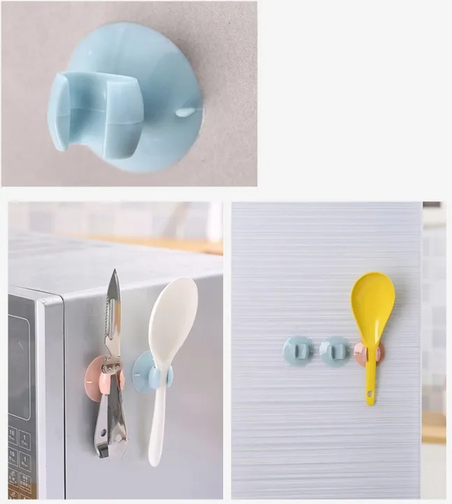 1/5/10Pcs%20Rice%20Cooker%20Spoon%20Holder%20Removable%20Cooking%20Tool%20Suction%20Cup%20Mount%20Scoop%20Reusable%20Rack%20Dining%20Room%20Color%20Random%20-%20Image%206