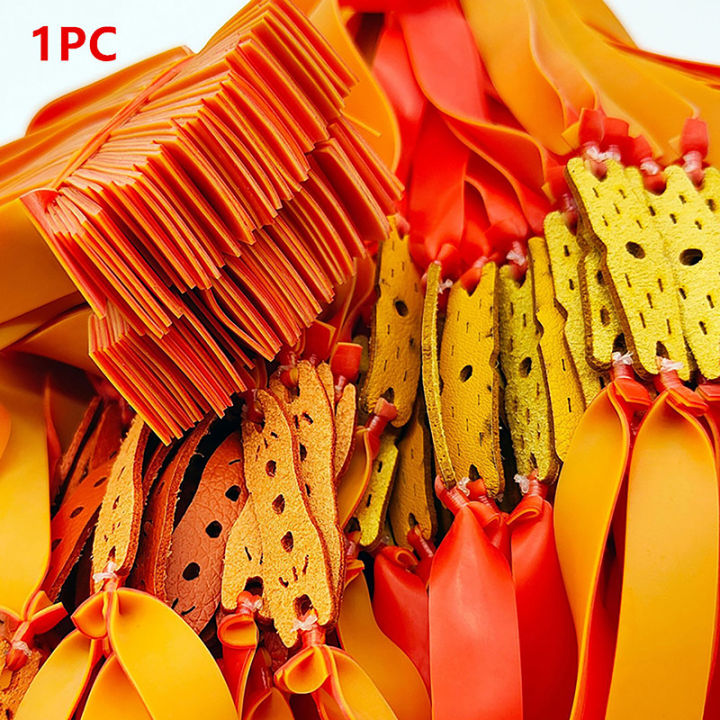 Thickened 1.0mm Wide Flat Rubber Band Slingshot Replaceable Rubber Band Catapult Replaceable Rubber Band For Hunting Slingshot
