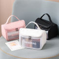 Ins Style Multifunctional Cosmetic Bag for Women Wash Bag Portable Waterproof Swimming Bag Home Travel Storage Bag Case 2022. 