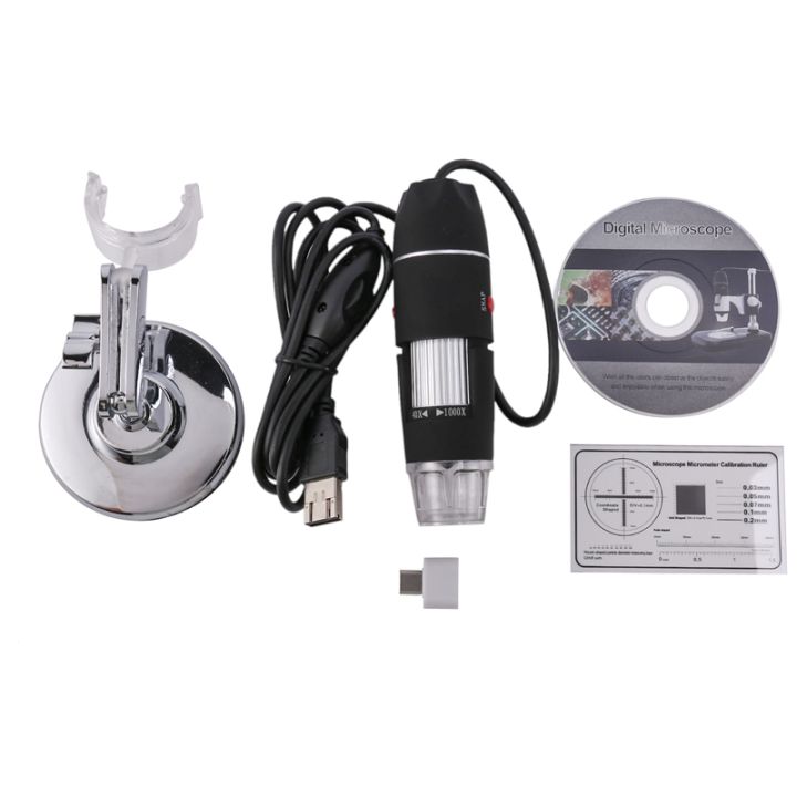 USB Digital Microscope 40X-1000X Handheld Microscope Camera for ...