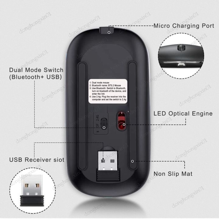 %E3%80%90ZIME%E3%80%91Wireless%20Bluetooth%20Mouse%20For%20OPPO%20Realme%20Pad%202%2011.5%20Pad%20X%20Mini%208.7%20Tablet%20Mice%20Rechargeable%20Silent%20Mouse%20-%20Image%206