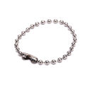 10Pcs 3.5" Long 0.09" Bead Dia Connector Clasp Ball Chain Keychain DIY ZHANGNA. 