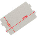 1 Pcs Universal Microwave Oven Mica Plate Mica Sheet For Midea Microwave Oven Toaster Hair Dryer Warmer 116x65mm. 