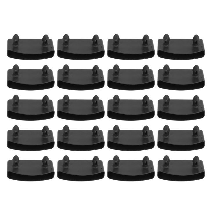 Plastic Stable Bed Slat Cover Holders End Caps Furniture Accessory 20PCS