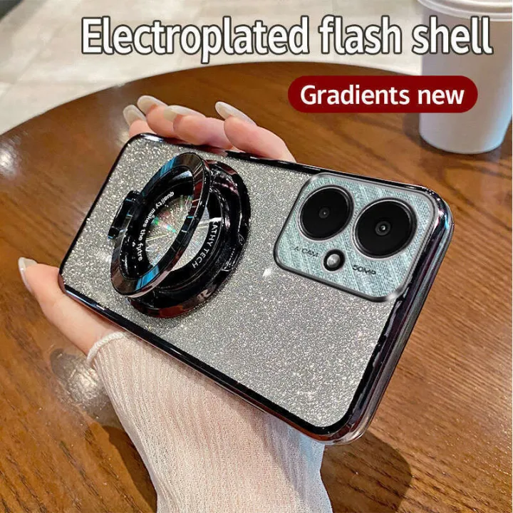 Shockproof%20Electroplated%20TPU%20Case%20For%20Realme%20Note%2060%20Note60%20Stand%20Phone%20Casing%20Back%20Cover%20-%20Image%206