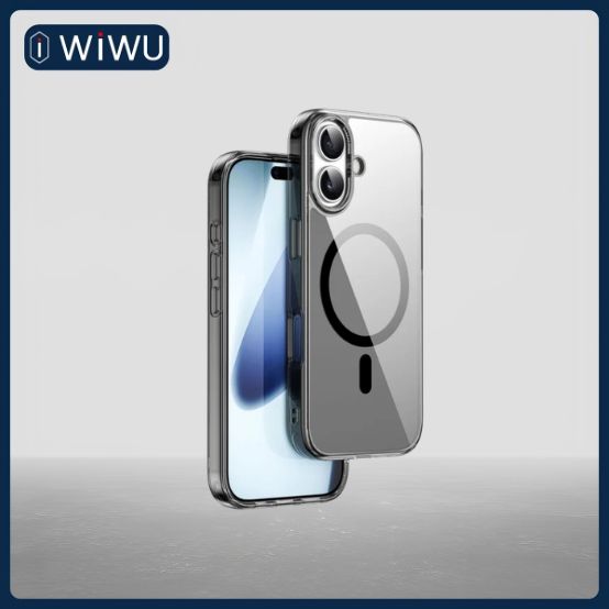 WIWU ISHIELD PRO CASE 17 TRANSPARENT BLACK (MCC-101)