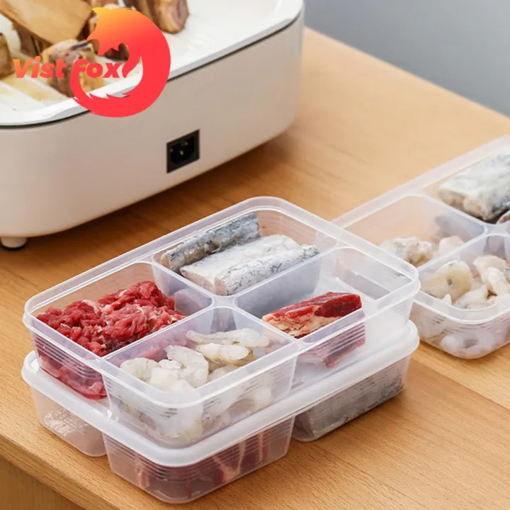 Easy%20to%20Carry%20Lunch%20Box%20Lunch%20Box%20Storage%20Good%20Sealing%20Food%20Grade%20Transparent%204%20Compartment%20Refrigerator%20Versatile%20Kitchen%20Organizer%20Lunch%20Box%20with%20High%20Temperature%20Resistance%20-%20Image%208