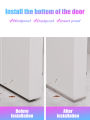 2M Self-adhesive Soundproofing Sealing Strip Sound Proof Door Seal Acoustic Foam Windproof Strip 1Pcs. 