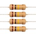 100K Carbon Film Resistors 1/4 Watt 20Pcs. 