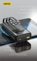 Aspor A316 20000mAh 22.5W Portable Power Bank  (PD & QC 3.0), an LED battery indicator, and four output ports. 