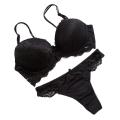 2 Pcs/Set Push up Bra set Large Size Women Lace Floral Embroidery Lace Women Underwear set Bra and Panties. 