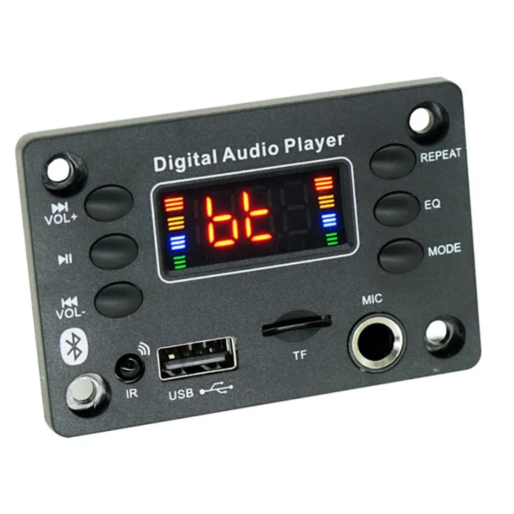 Microphone%20Interface%20Bluetooth%20Mp3%20Decoding%20Board%20Amplifier%20Board%202X25W%20Bluetooth%20Module%20Car%20Audio%20Accessories%20-%20Image%202