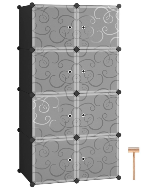 8%20Door%20DIY%20Plastic%20Portable%20Wardrobe%20Storage%20Organizer%20-%20Image%203