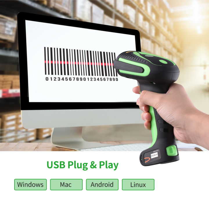 iMARCONE%202-in-1%20Industrial%20Barcode%20Scanner%20Handheld%201D/2D/QR%20Code%20Scanner%202.4G%20&%20BT%20Wireless%20Bar%20Code%20Reader%200.3%20Megapixel%20with%20Base%20Compatible%20with%20Windows/Android/Mac/Linux%20for%20Supermarket%20Retail%20Logistics%20Warehouse%20-%20Image%208