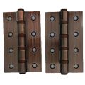 2PCS Copper bearing hinges 4 x 2 1/2  with screw. 