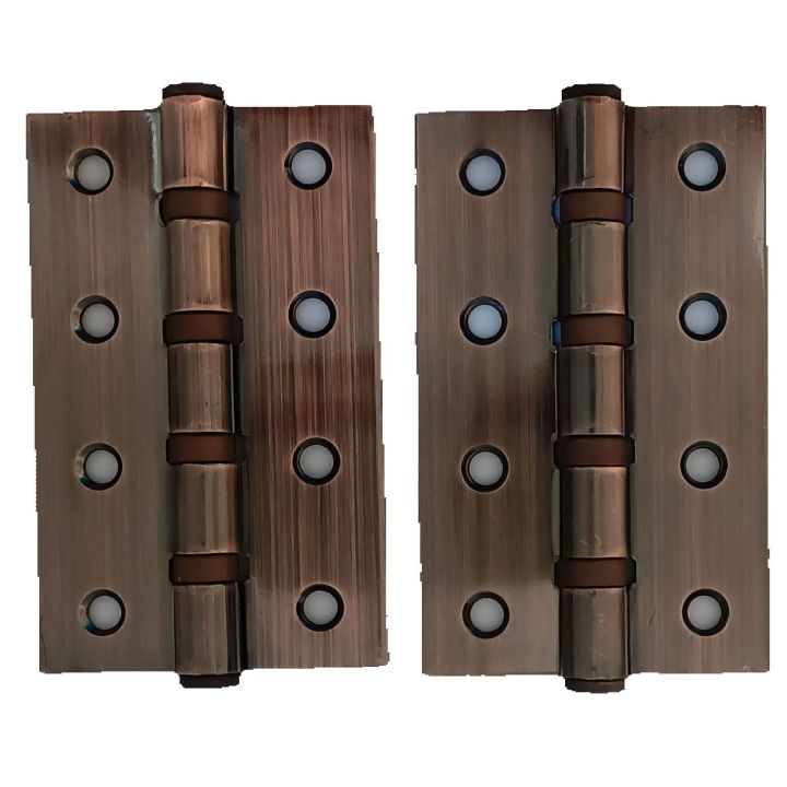2PCS Copper bearing hinges 4 x 2 1/2  with screw