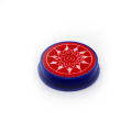 Supreme Super Fine Carrom Striker Disc 8MM 100% ORI (Plastic Case) Random Design & Colour. 