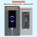 MI Xiaomi USB-C Data Cable 6A 1M Fast Charging USB Type C Cable for Xiaomi Redmi POCO Huawei Honor OPPO VIVO OnePlus Mobile Phone Charger USB C Cable. 
