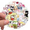 50pcs Sanrio Stickers Cute Cinnamoroll Kuromi My Melody Sticker For Laptop Girls Sanrio My Melody Anime Stickers Kids Toys. 