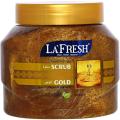 Lafresh Gold_Scrub 500ml Face & Body Scrub with Collagen & Vitamin E. 