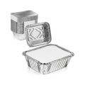 250ml Aluminium Silver Foil Container, Food Container, Food Box, Lunch Box of 250ml, Food Storage Disposable Containers with Lid Pack of 25Pcs / 50pcs. 